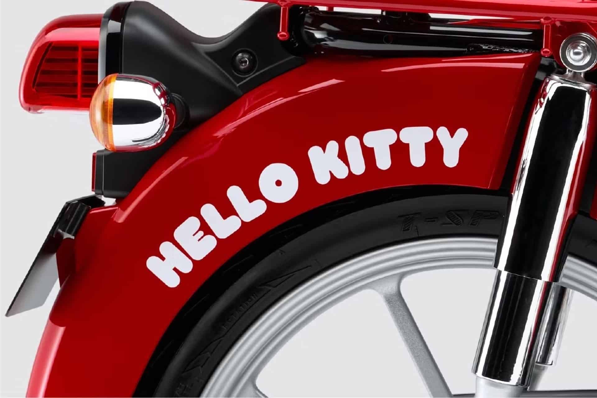 Honda celebra por todo lo alto el 50º Aniversario de Hello Kitty con una edición muy especial del Super Cub