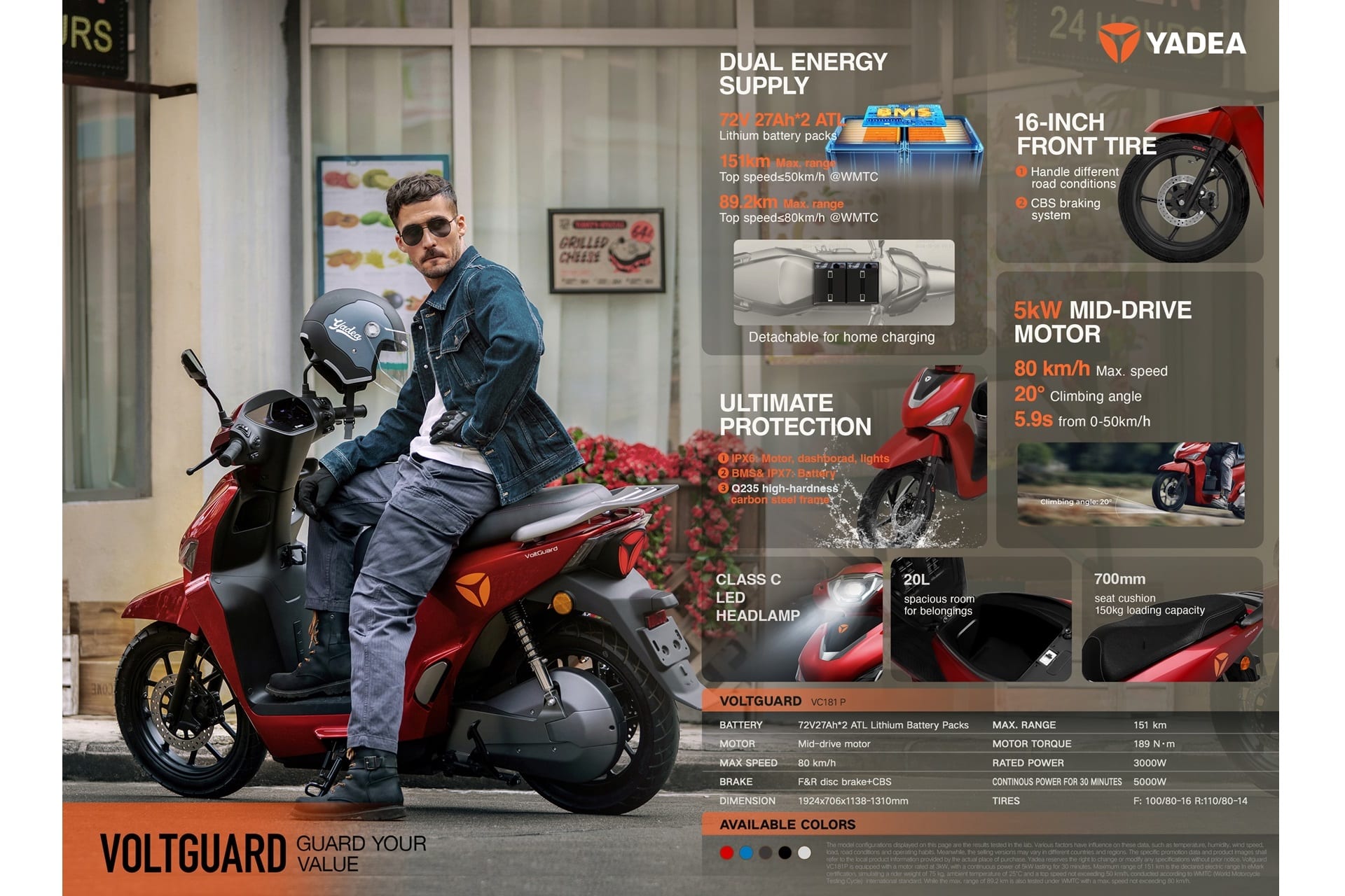 Yadea despliega todas sus innovaciones eléctricas en EICMA 2024