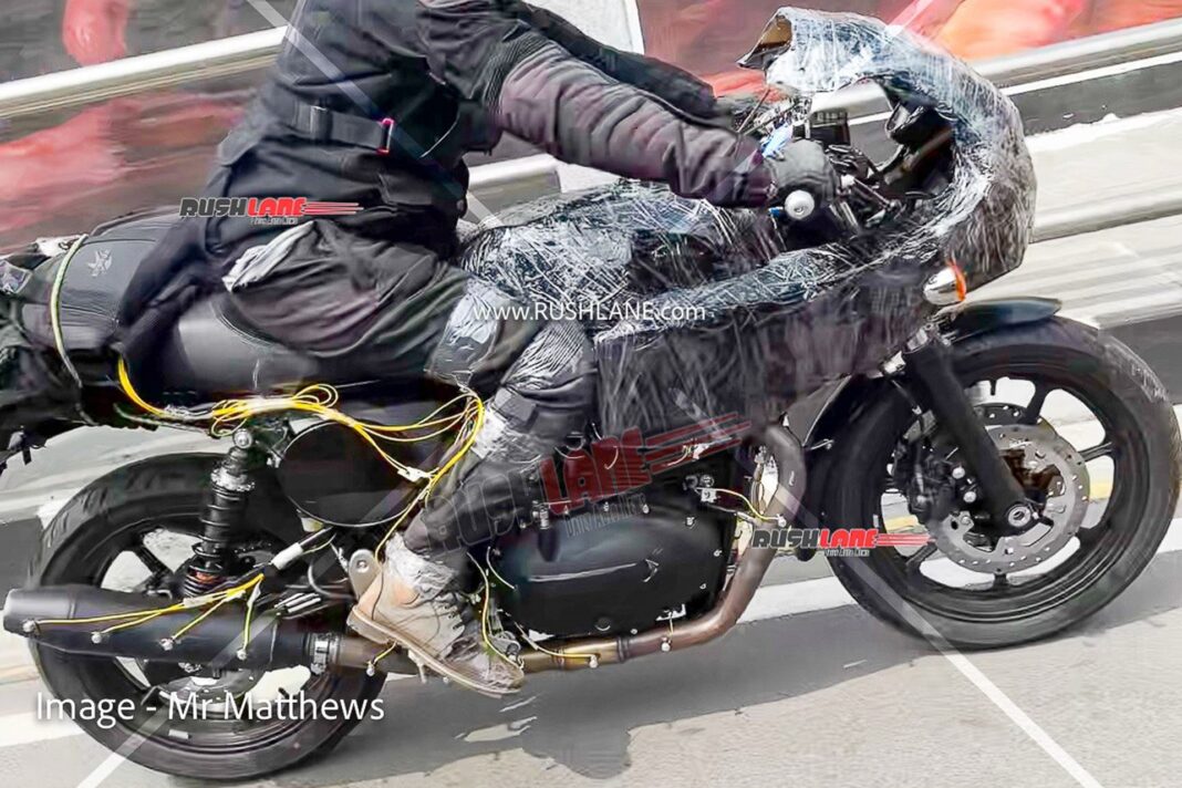 La futura Royal Enfield 750 es cazada en pleno proceso de pruebas