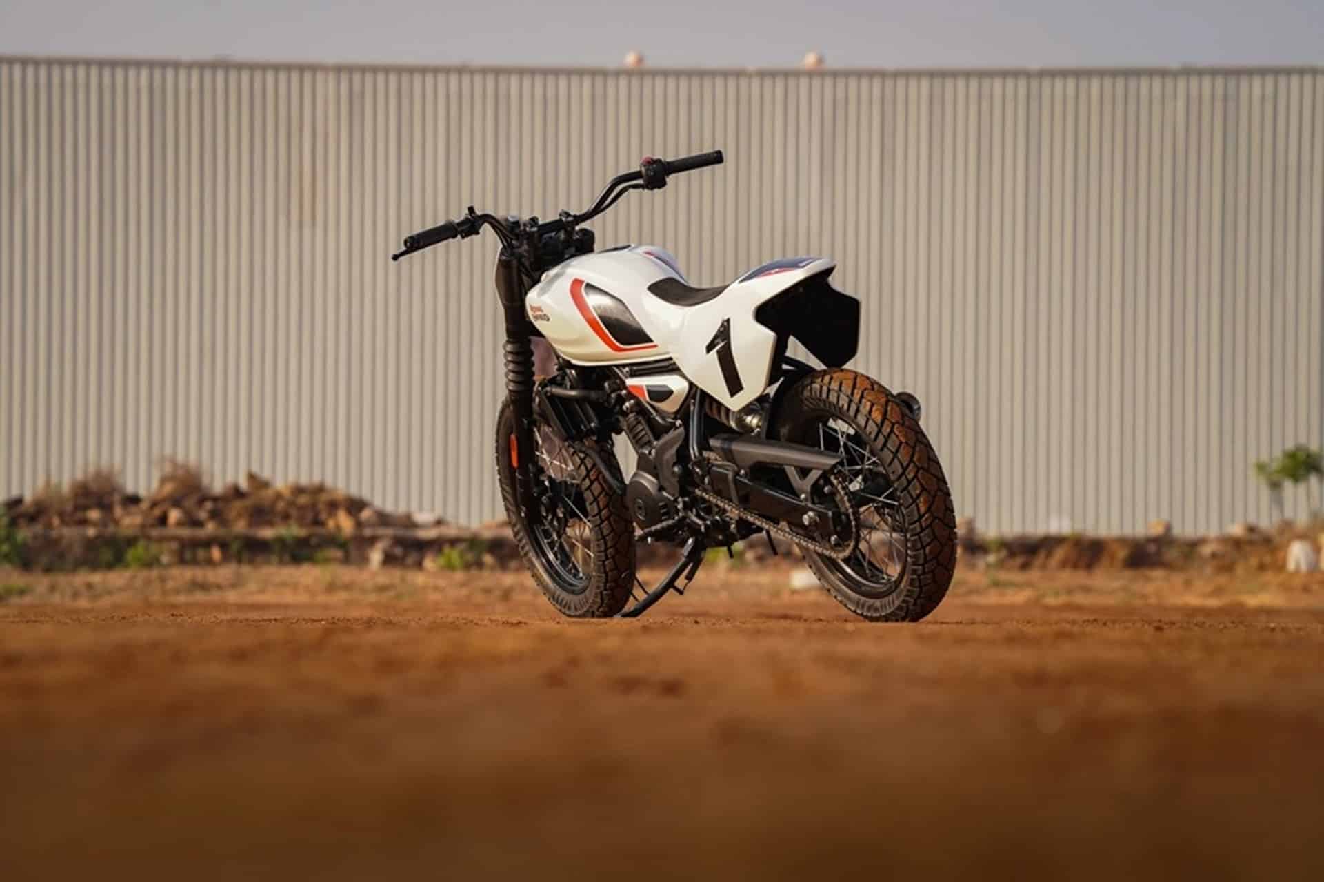 Royal Enfield FT450: La Guerrilla 450 se pasa al Flat Track