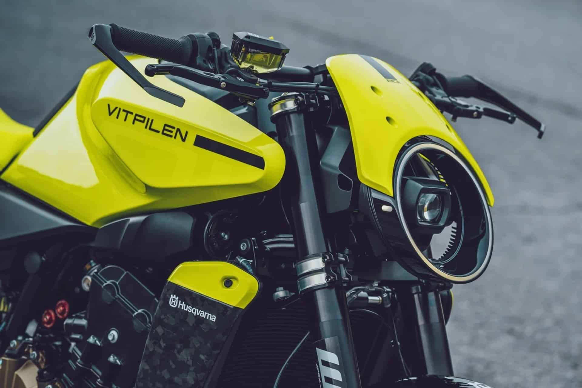 Vitpilen 801 Custom: La visión más deportiva y aerodinámica del último modelo de Husqvarna