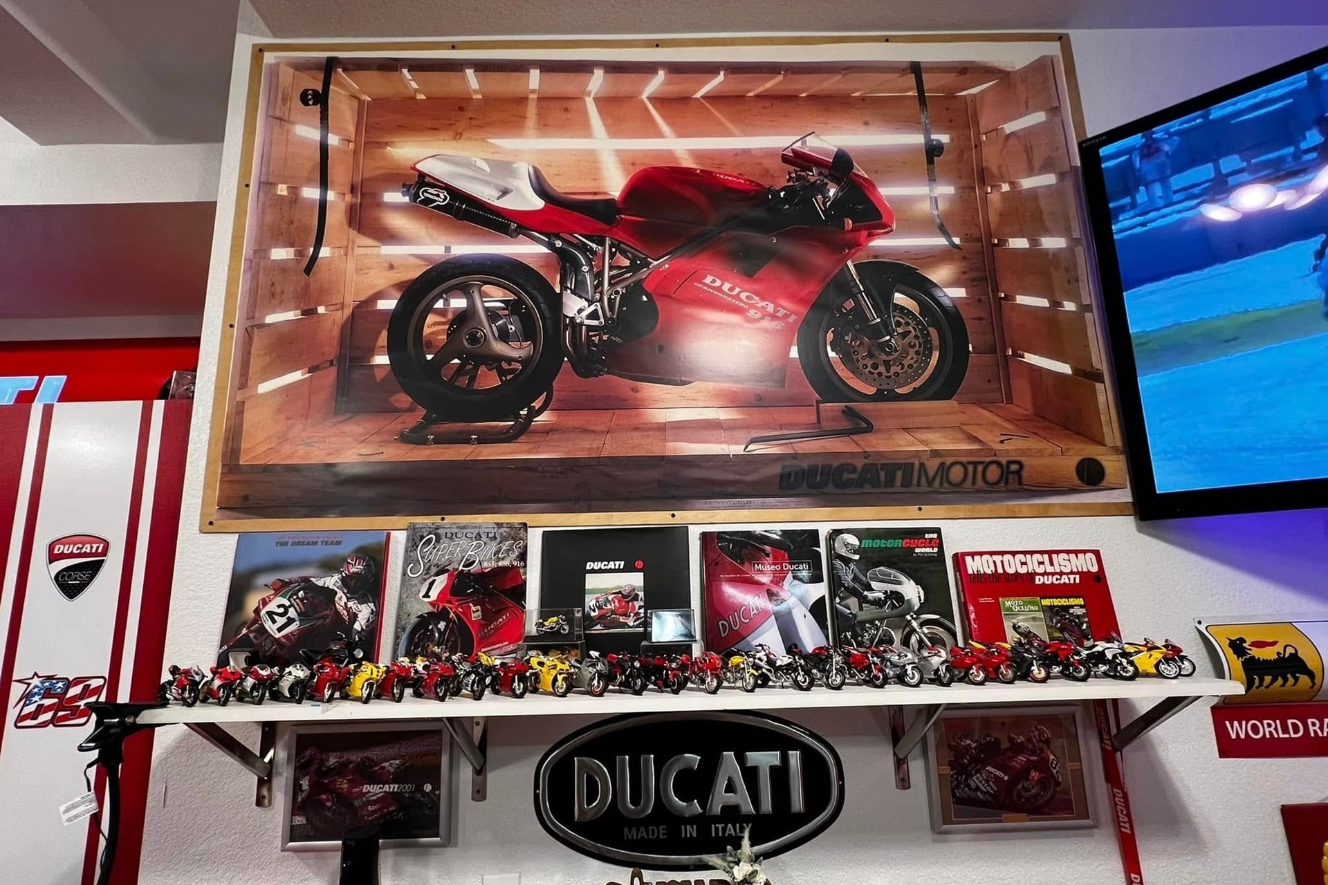 Os mostramos la colección de Ducatis que todos soñamos tener en nuestro garaje