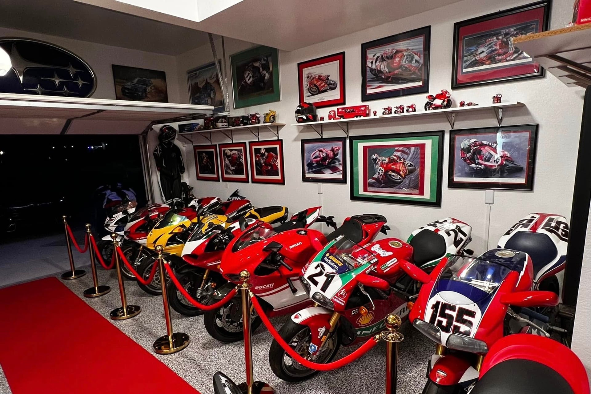 Os mostramos la colección de Ducatis que todos soñamos tener en nuestro garaje