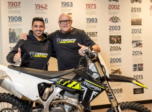 Triumph se alía con el Jezyk Racing Team para disputar el Campeonato de España de Motocross