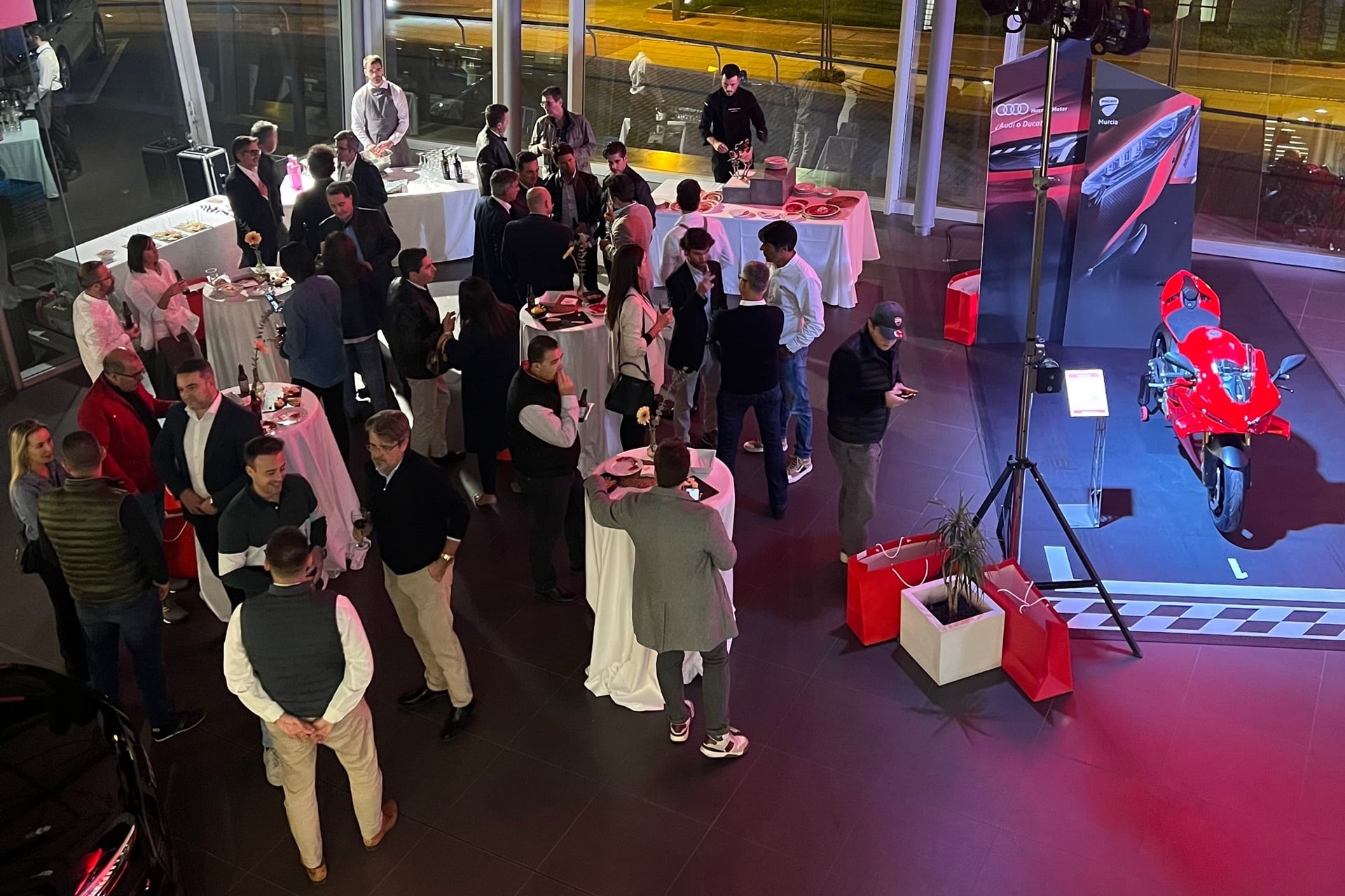 Ducati acerca toda sus novedades a los amantes de Audi en una serie de eventos exclusivos