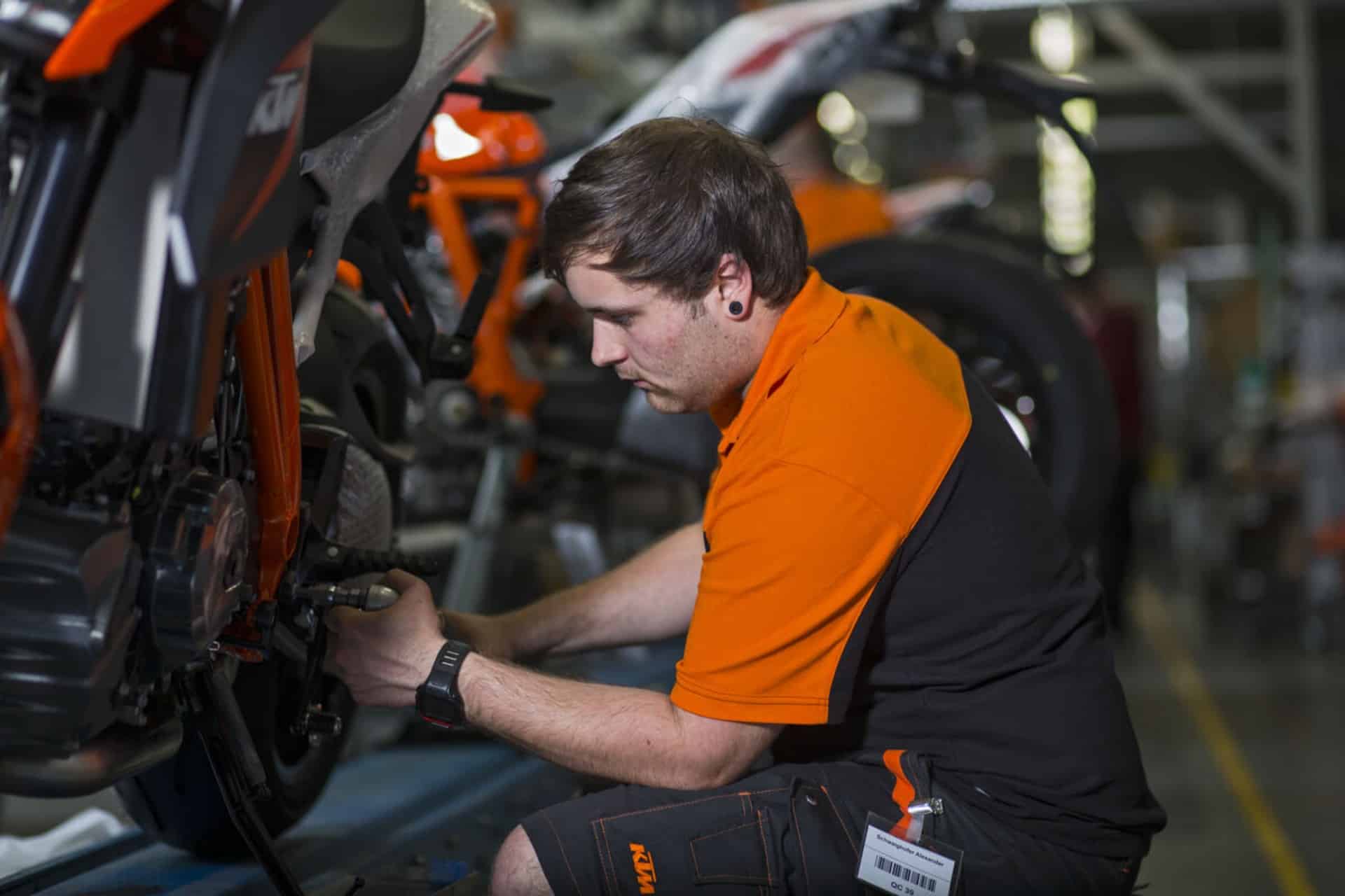 KTM fábrica y sede