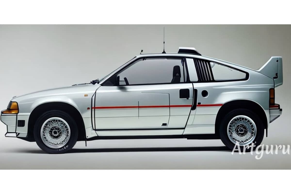 Honda Civic CRX Rally Concept: El Grupo B con cuatro motores VF1100 que podía haber sido y no fue...
