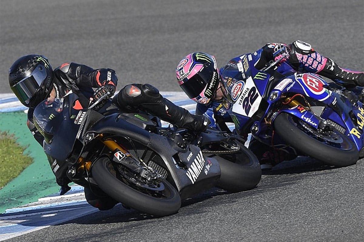 El británico fue realmente rápido con las Superbike