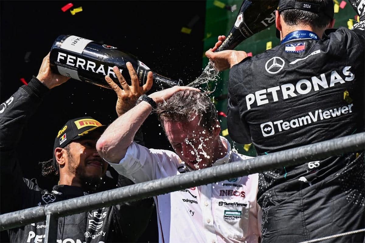 Aunque en 2024 las cosas no le han salido perfectas, Lewis ha logrado dos victorias