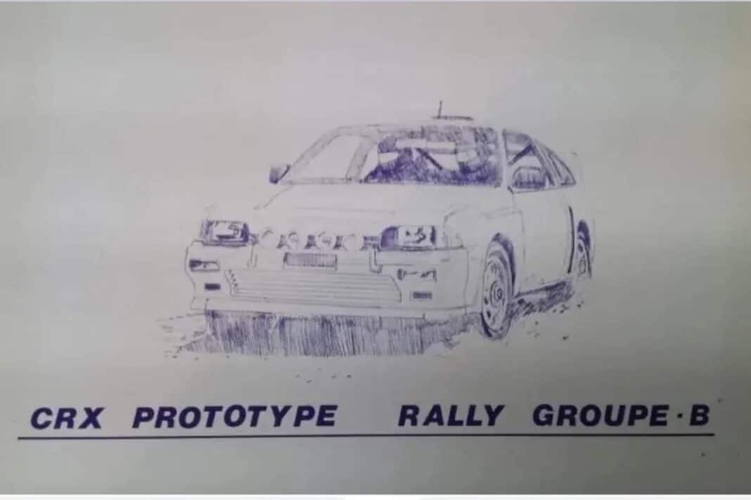 Honda Civic CRX Rally Concept: El Grupo B con cuatro motores VF1100 que podía haber sido y no fue...