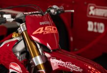 Troy Lee Designs y Ducati preparan la llegada de la Desmo450 MX al AMA Supercross