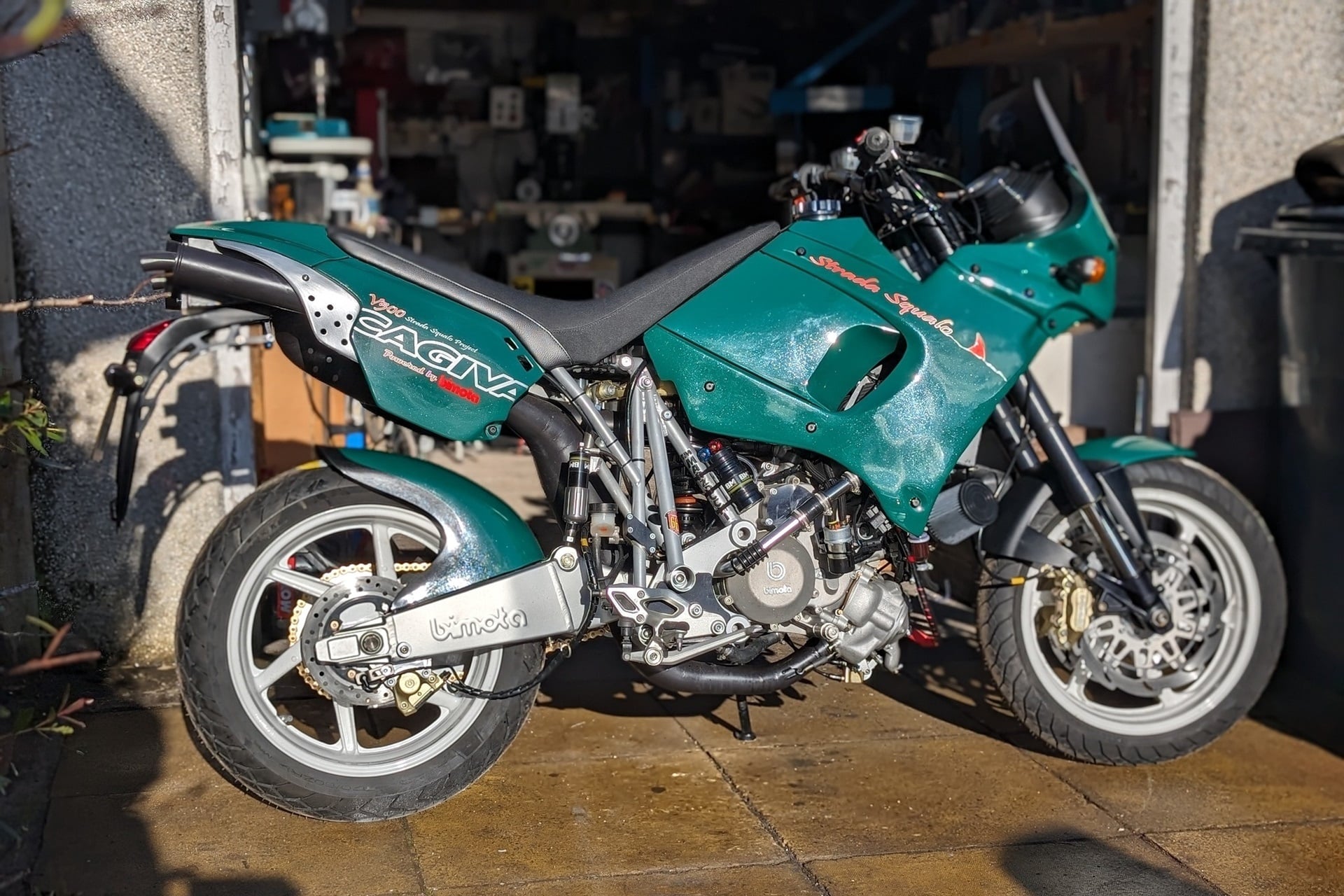 Cagiva/Bimota V500 Strada Squalo Project: El sueño de Tamburini convertido en realidad