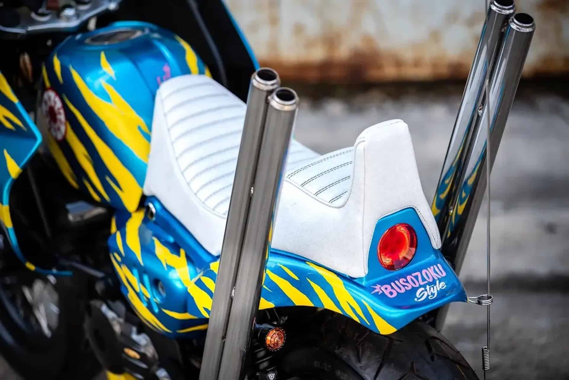 Rocket Cowl Monkey 125: Estilo Bosozoku en versión de bolsillo