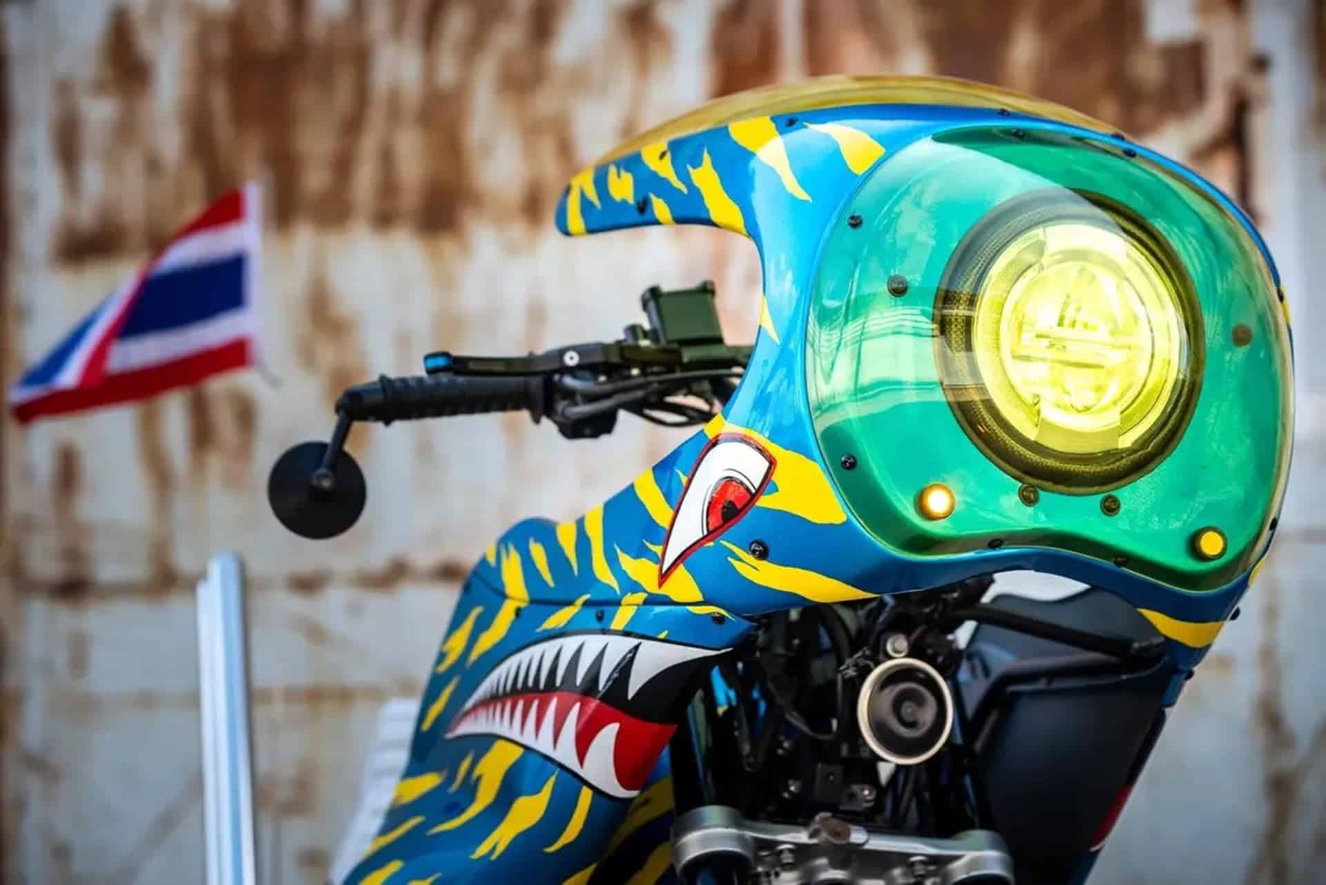 Rocket Cowl Monkey 125: Estilo Bosozoku en versión de bolsillo