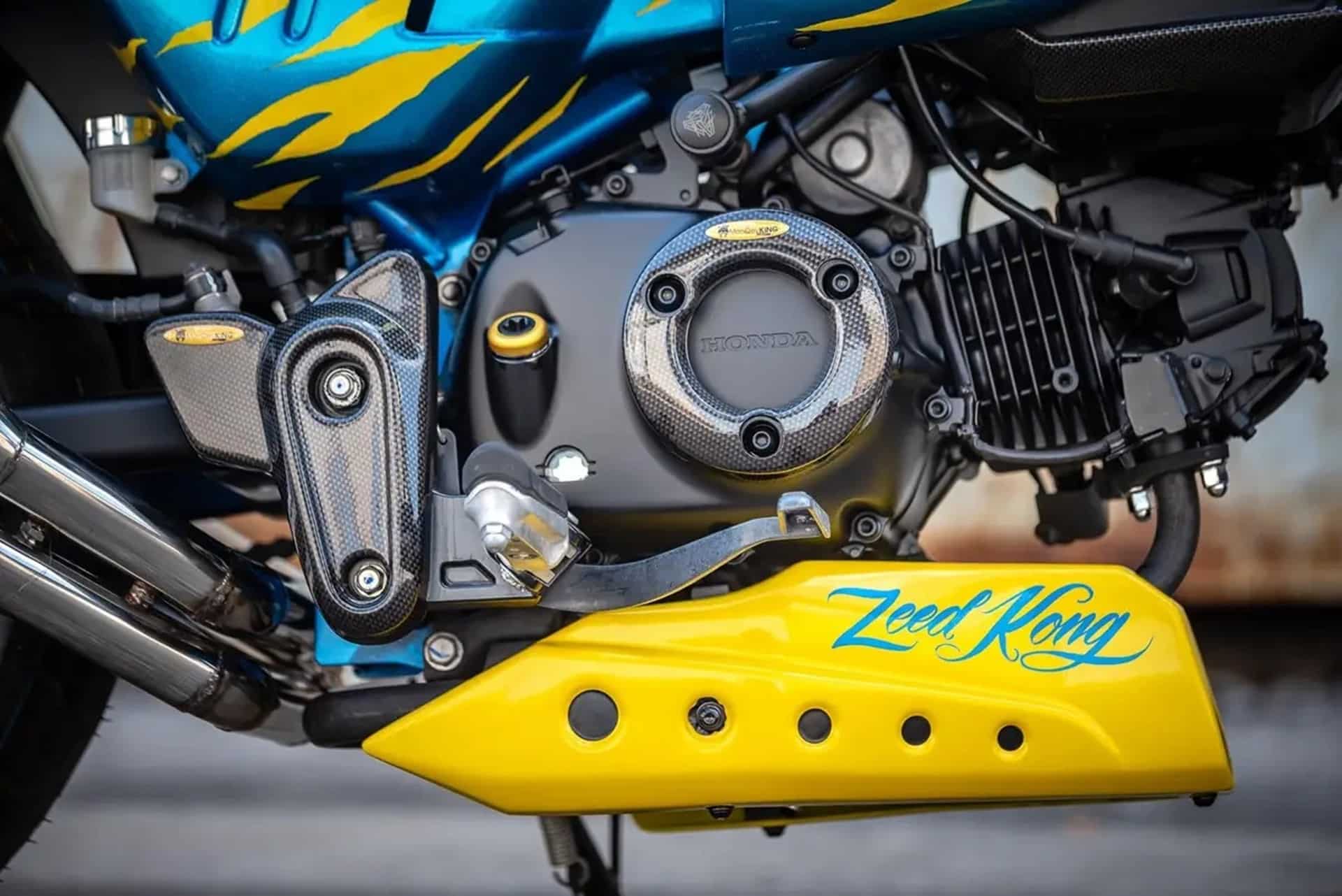 Rocket Cowl Monkey 125: Estilo Bosozoku en versión de bolsillo