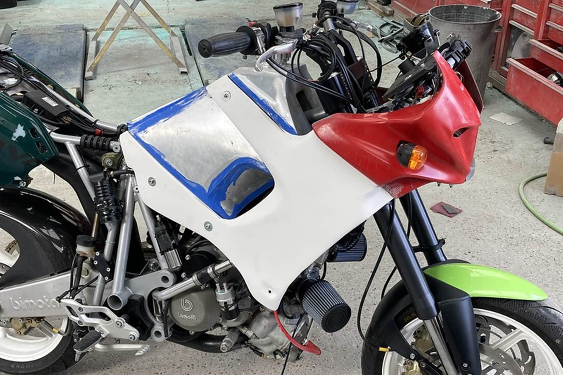 Cagiva/Bimota V500 Strada Squalo Project: El sueño de Tamburini convertido en realidad