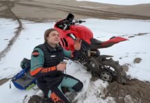 ¿Conoces la Ducati "PaniRally" V4? Este es el último invento del youtuber Matt Spears
