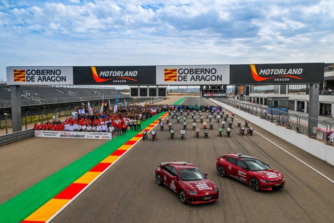 Bridgestone elegido como proveedor oficial de neumáticos de MotoStudent 2025