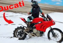 ¿Conoces la Ducati "PaniRally" V4? Este es el último invento del youtuber Matt Spears