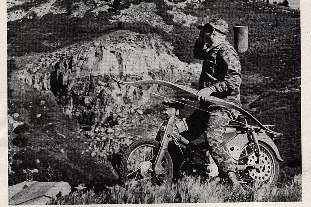 Honda CT Trail 55 de 1962: Cuando para cazar ciervos, no se precisaba de nada más...