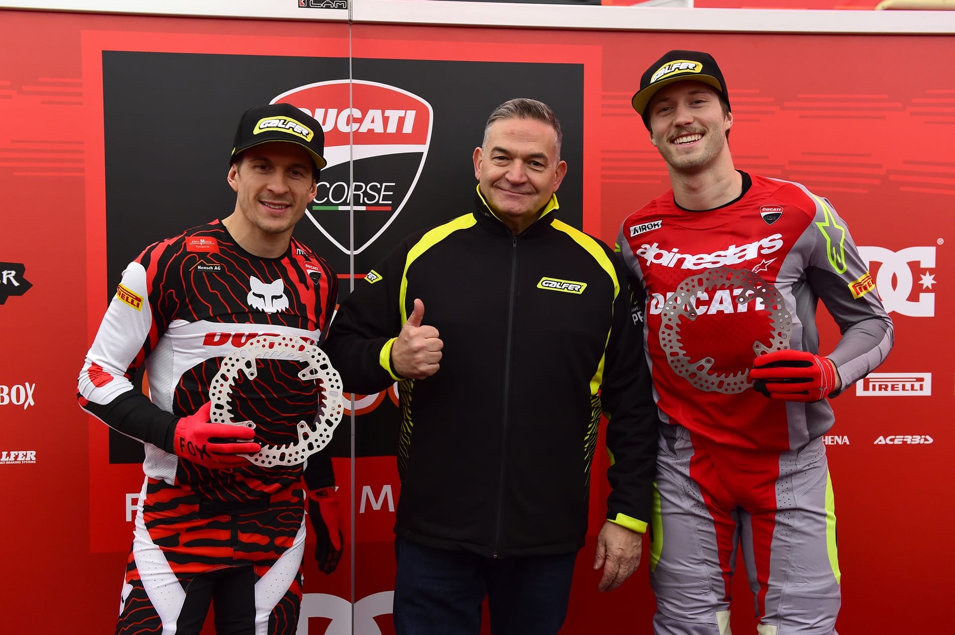 Galfer confirma su presencia como patrocinador oficial del MXGP 2025