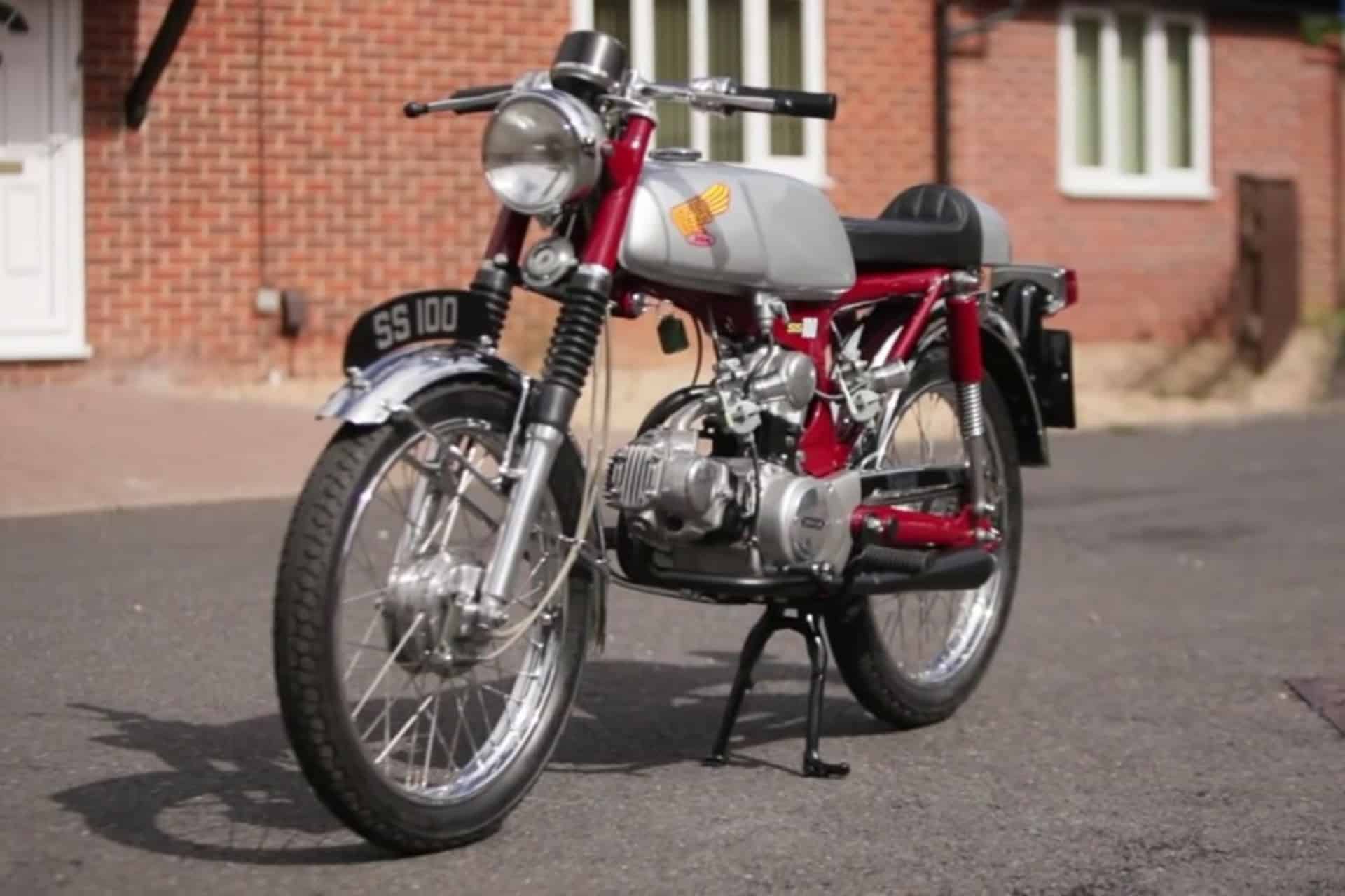 Honda SS100: El V-Twin más pequeño del mundo gentileza de "Sir" Allen Millyard