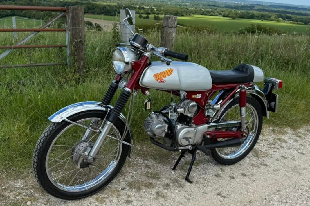 Honda SS100: El V-Twin más pequeño del mundo gentileza de