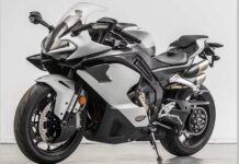El cinturón de seguridad patentado por CFMoto podría incorporarse entre el equipamiento de serie de la nueva 750SS