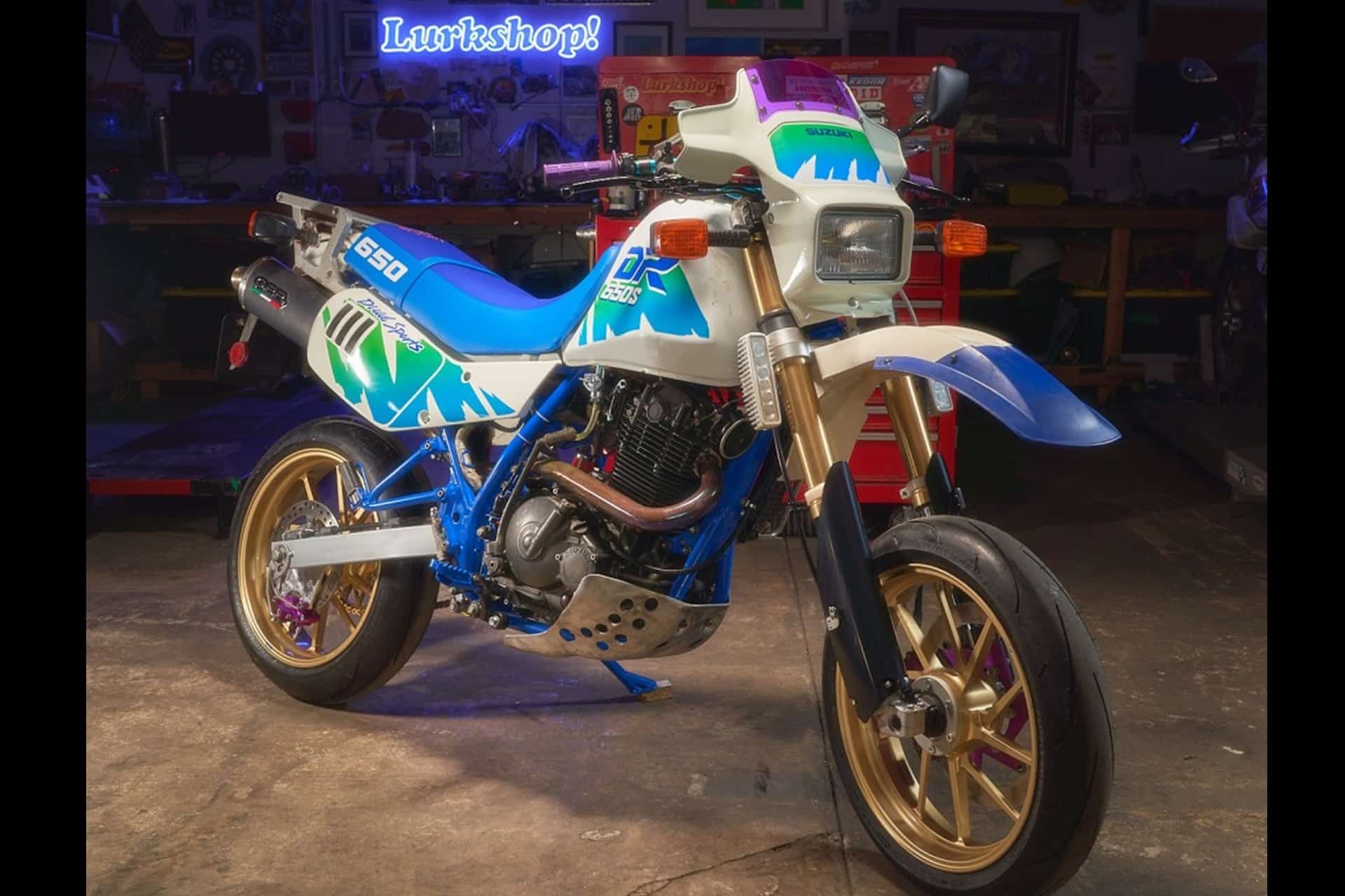 Suzuki DR650S by Lurkshop NYC: Todo lo que puedas imaginar y más...