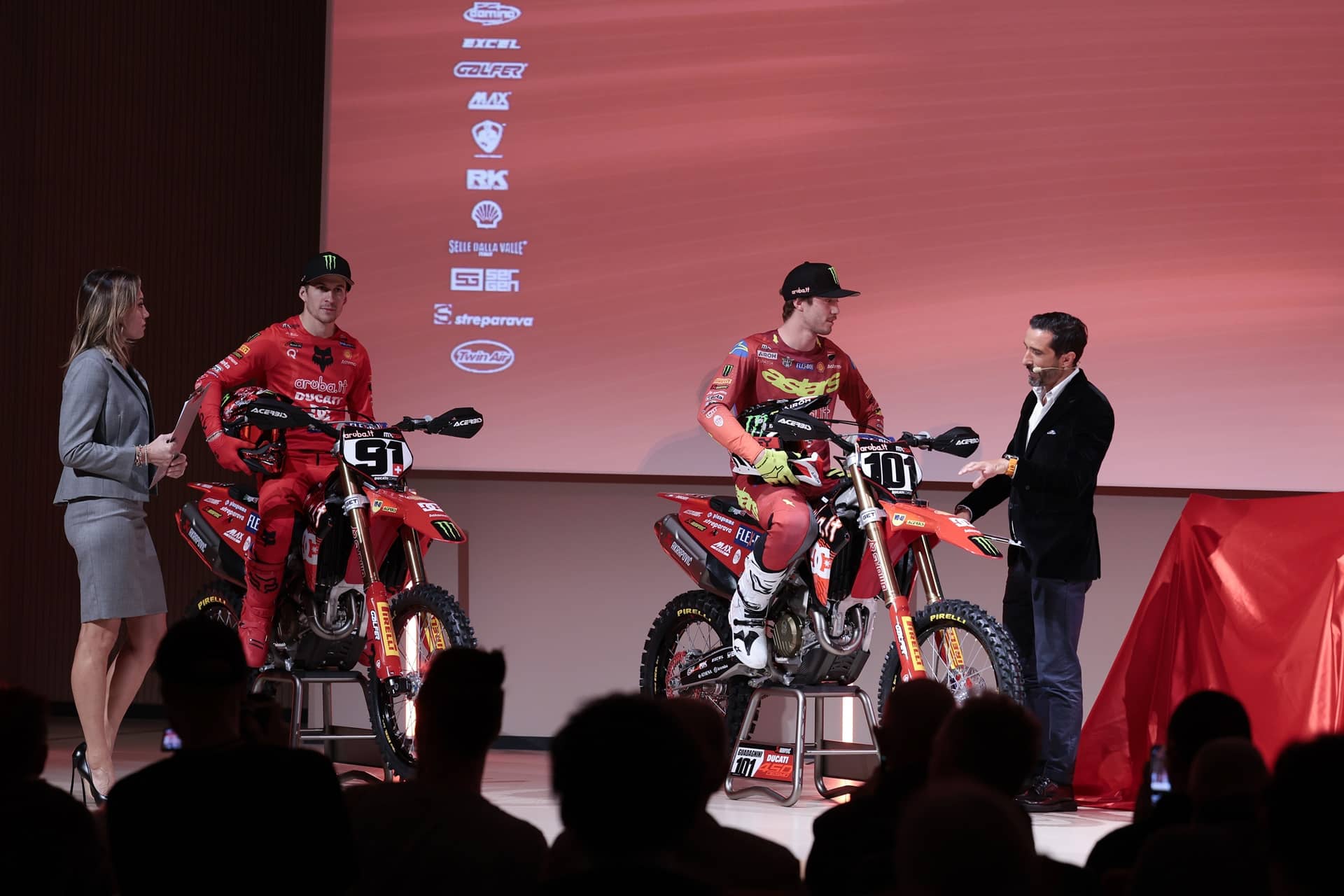 El Ducati Factory MX Team ha presentado a Galfer como su proveedor exclusivo de sistemas de frenado en el MXGP 2025