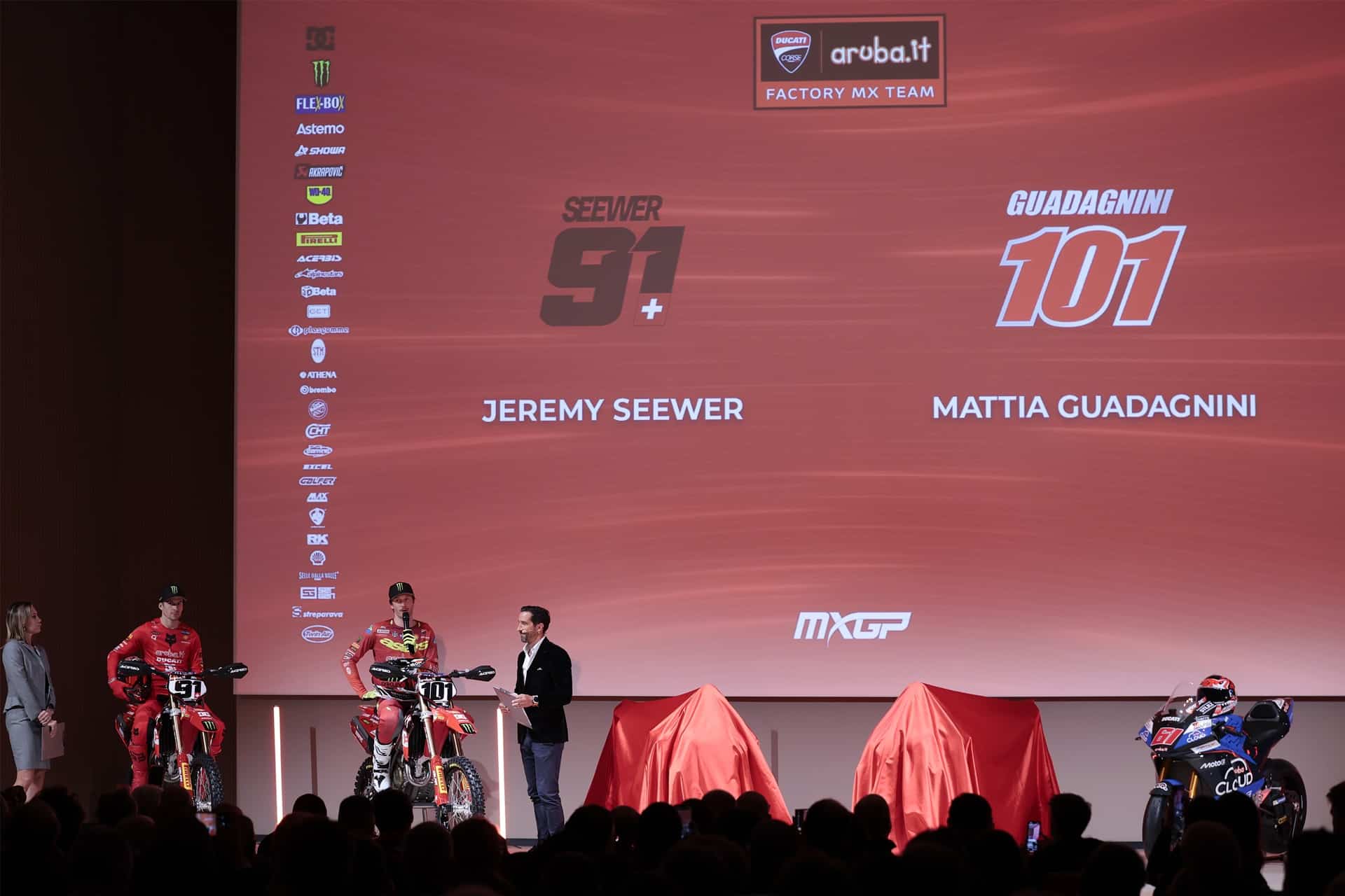 El Ducati Factory MX Team ha presentado a Galfer como su proveedor exclusivo de sistemas de frenado en el MXGP 2025