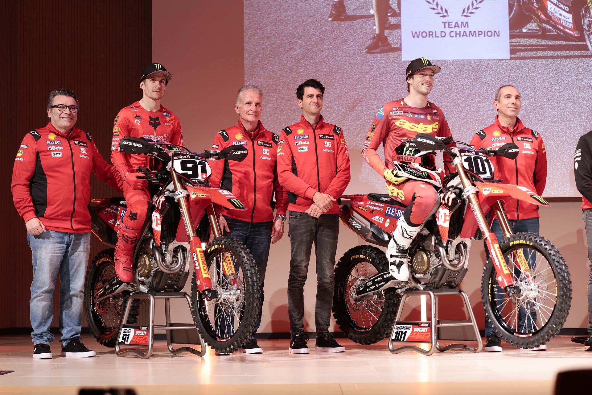 El Ducati Factory MX Team ha presentado a Galfer como su proveedor exclusivo de sistemas de frenado en el MXGP 2025