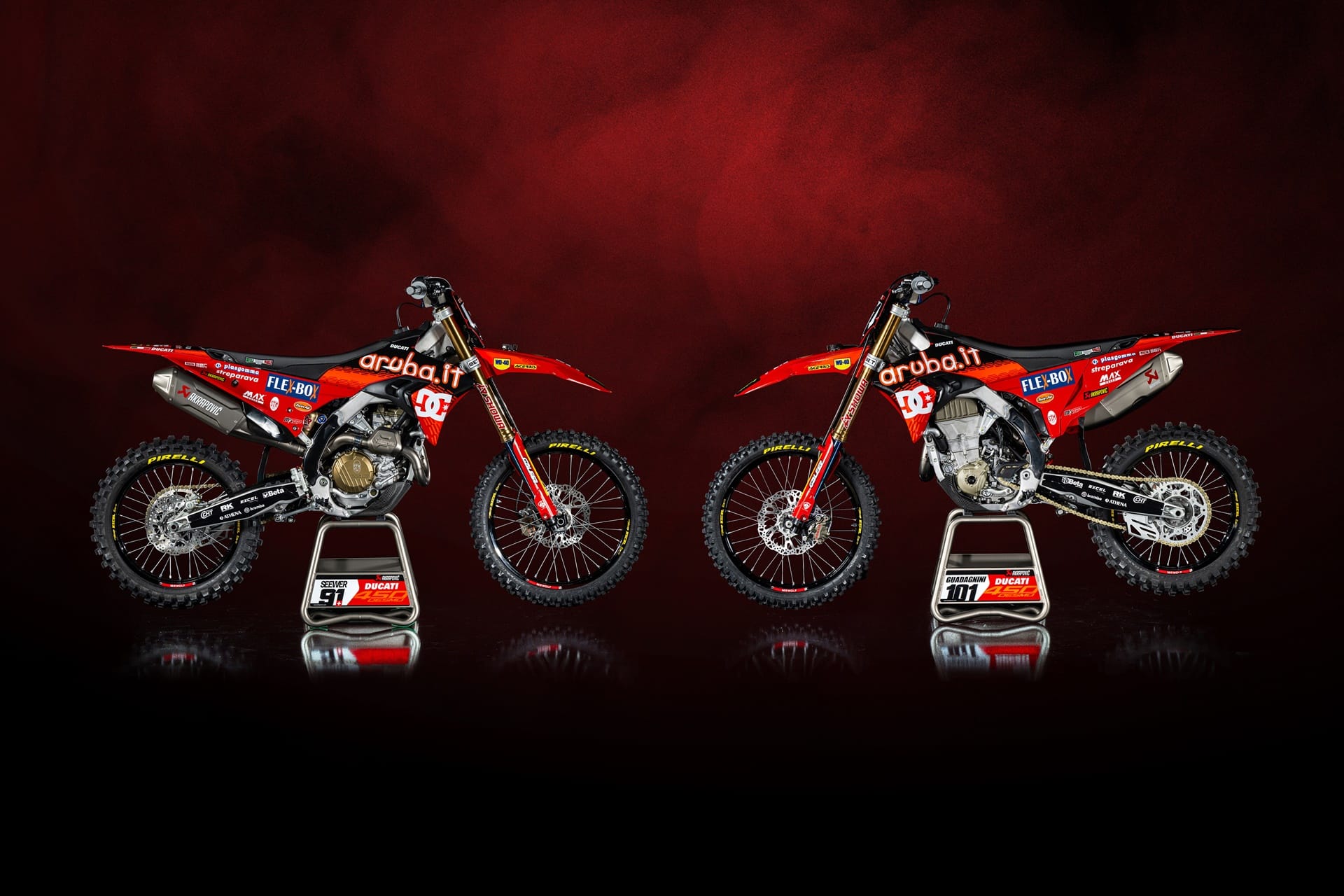 El Ducati Factory MX Team ha presentado a Galfer como su proveedor exclusivo de sistemas de frenado en el MXGP 2025