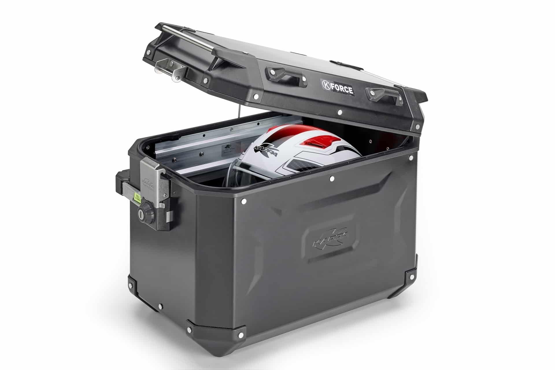 Kappa presenta una amplia gama de accesorios con los que la Voge 900DSX eleva su faceta aventurera