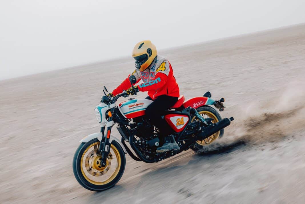 Royal Enfield presenta su nueva Shotgun 650 x Icon Motosports de edición limitada