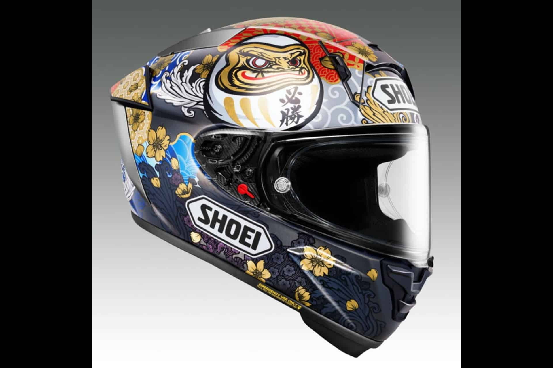 Shoei presenta su nueva librea X-Fifteen Márquez Motegi5, basada en la que Marc lució en el GP de Japón de 2024