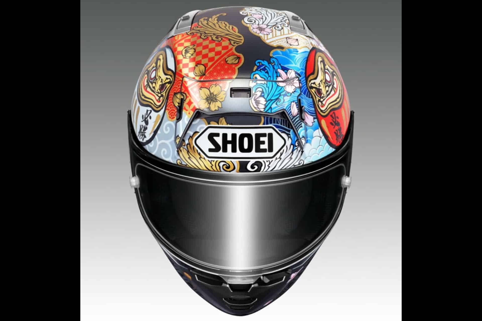 Shoei presenta su nueva librea X-Fifteen Márquez Motegi5, basada en la que Marc lució en el GP de Japón de 2024