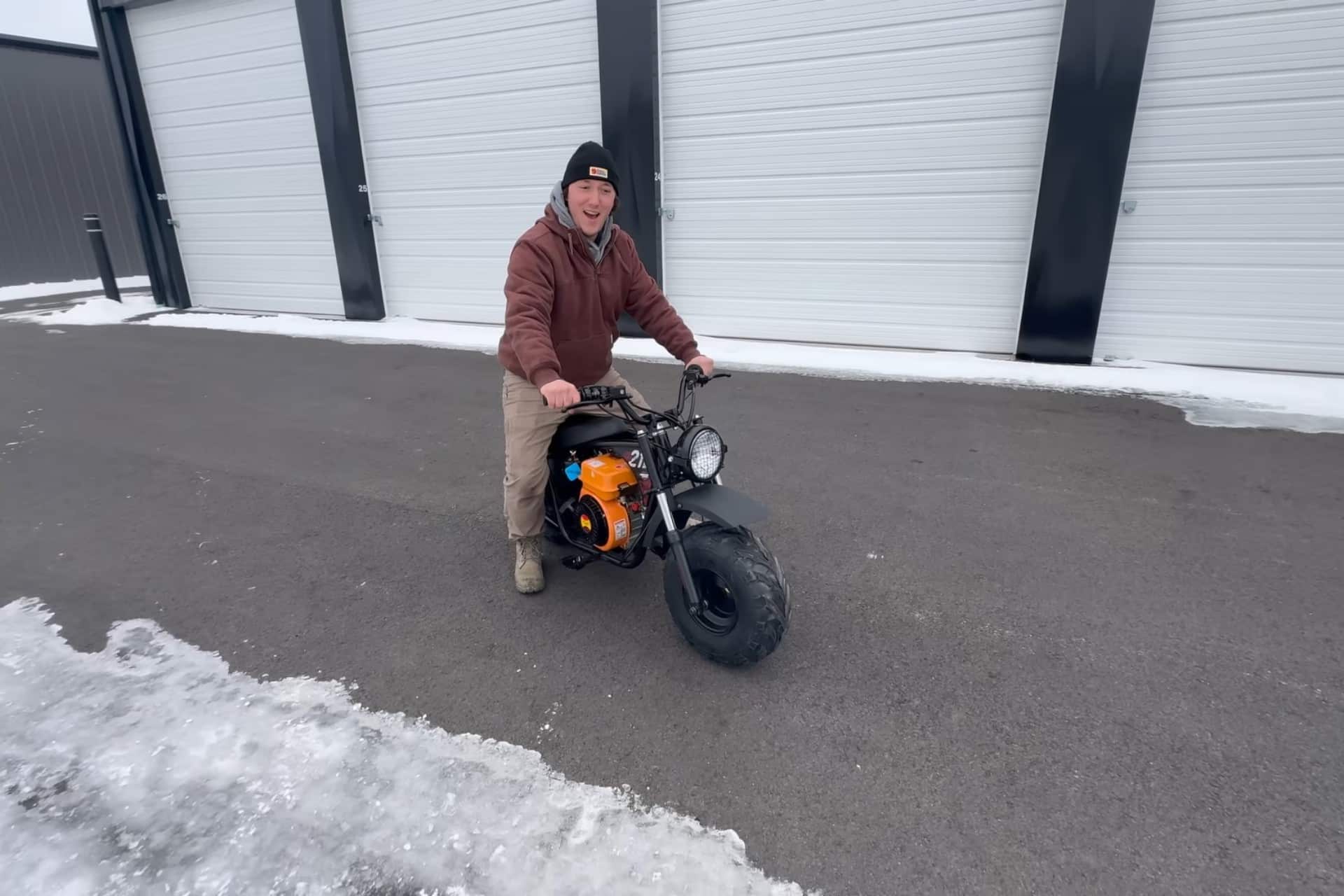 minimoto turbodiésel de Amazon
