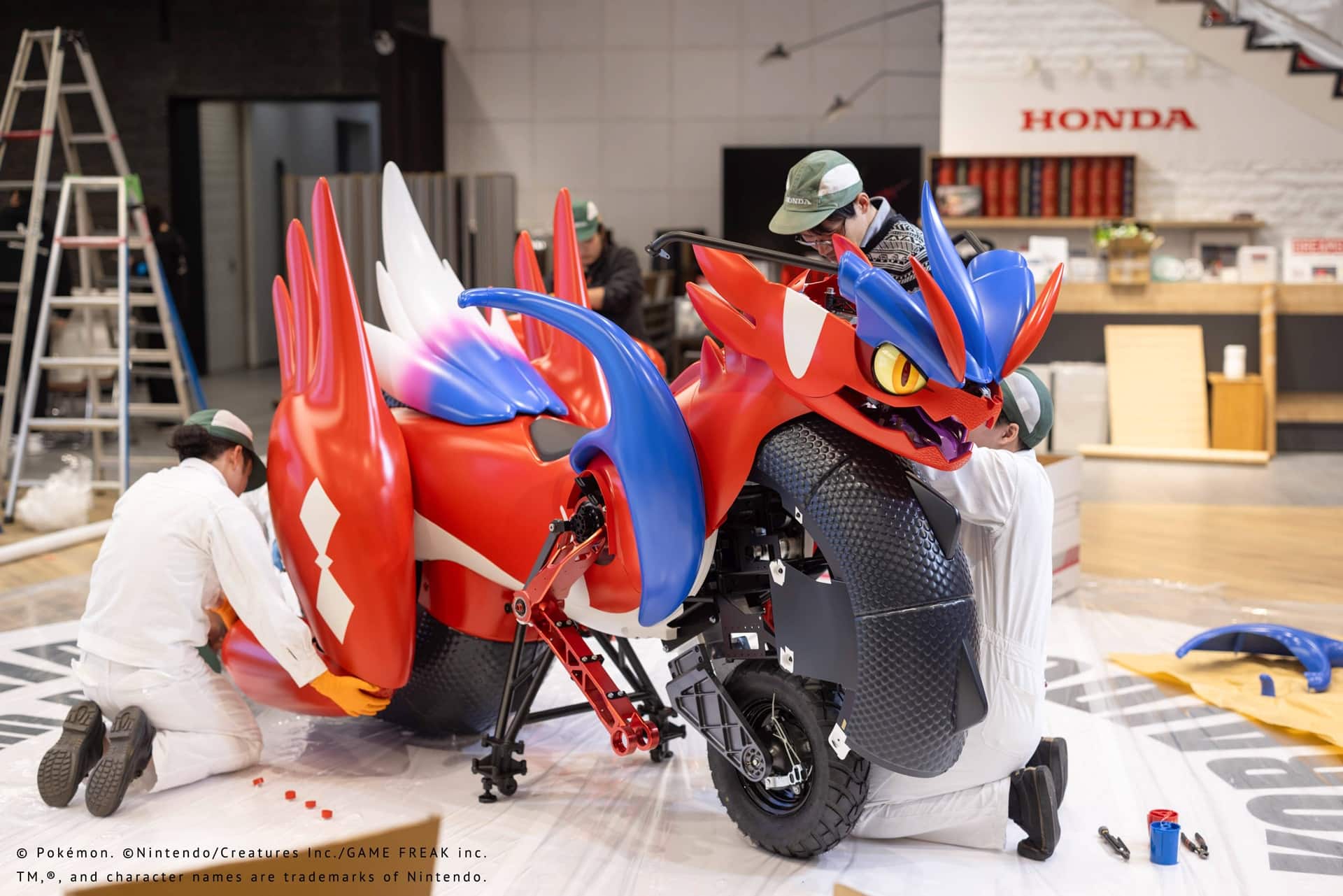El “Proyecto Honda Koraidon” hace su debut ante el público