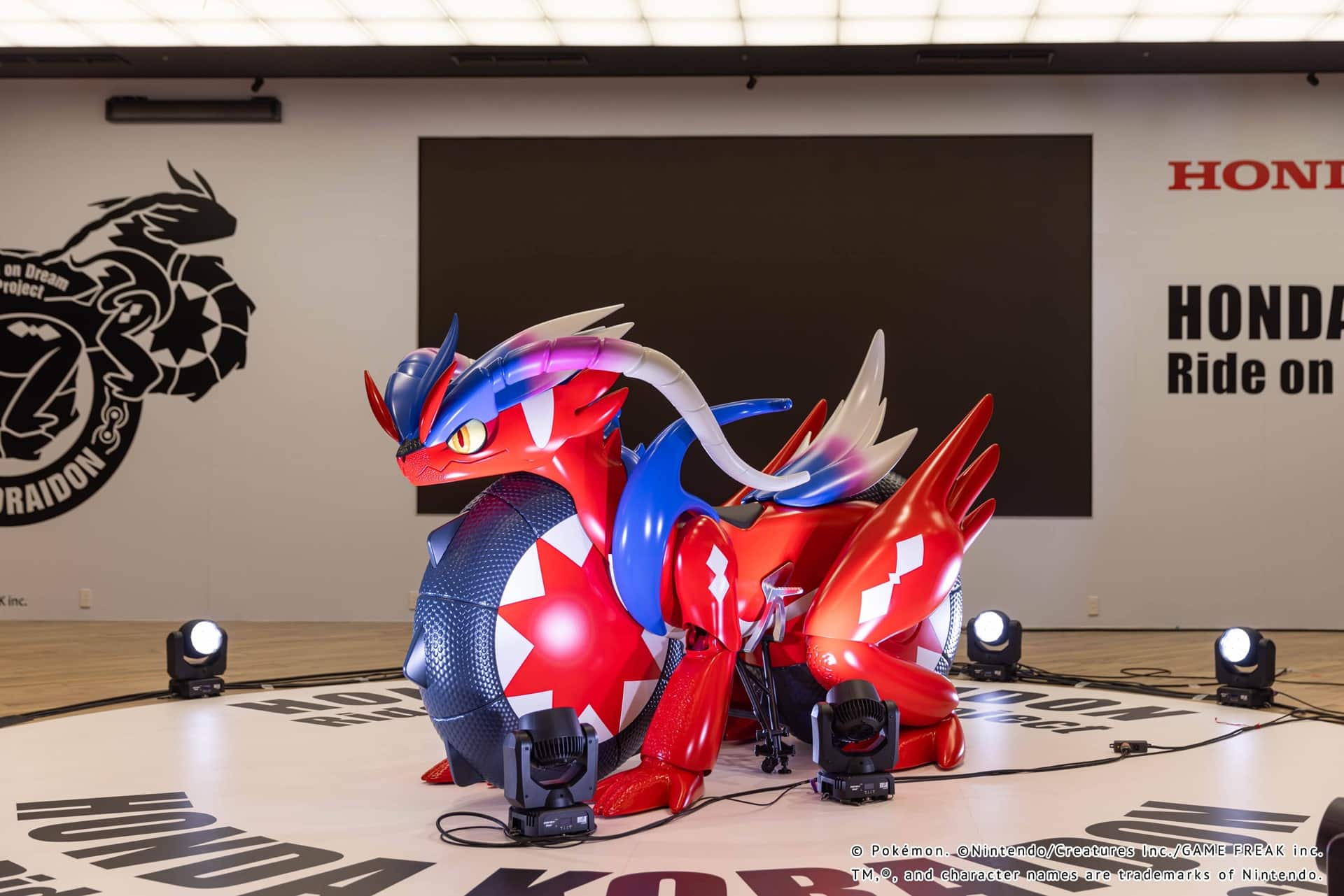 El “Proyecto Honda Koraidon” hace su debut ante el público