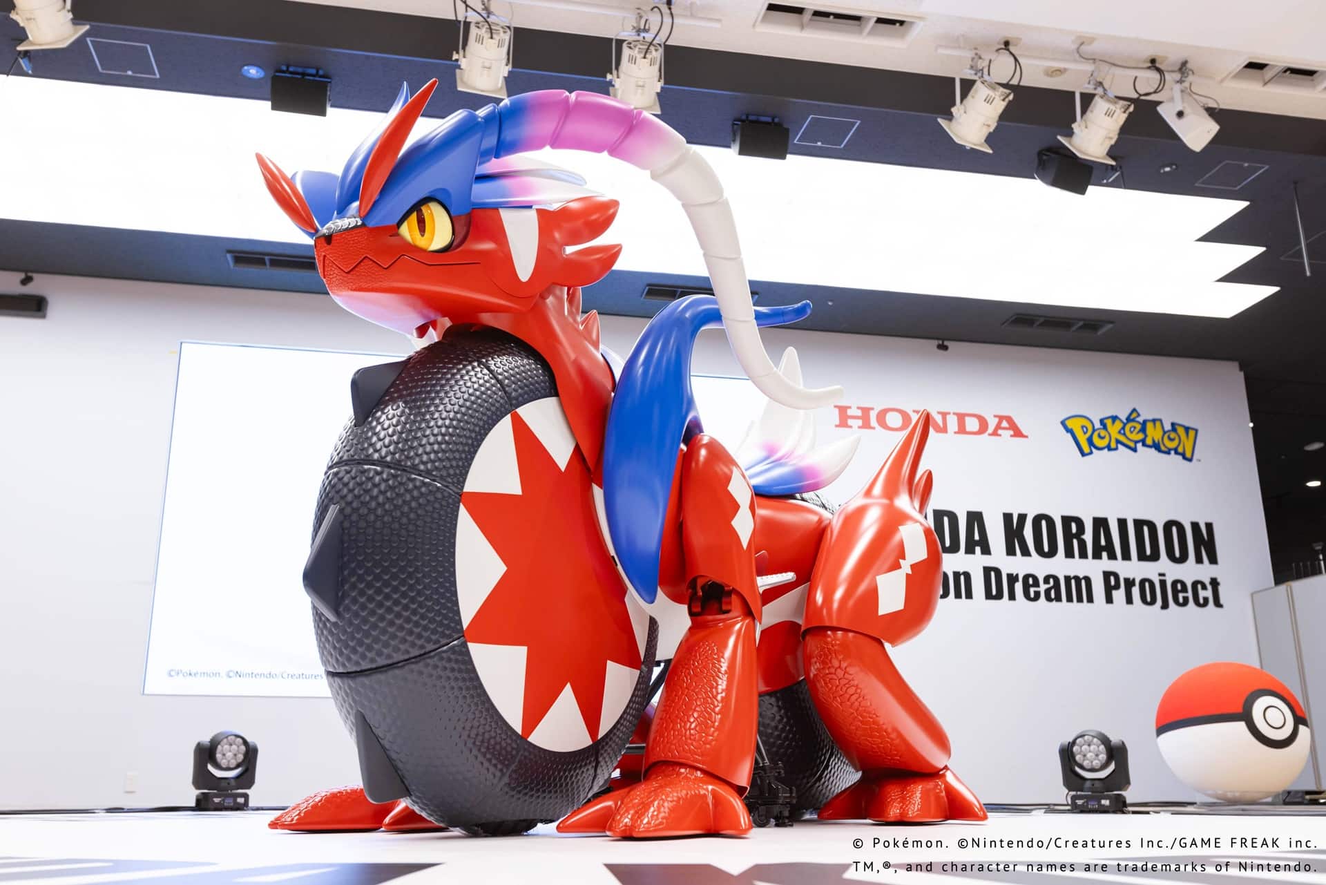 El “Proyecto Honda Koraidon” hace su debut ante el público