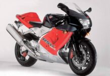 Las icónicas siglas RSV1000 de Aprilia podrían estar de vuelta muy pronto