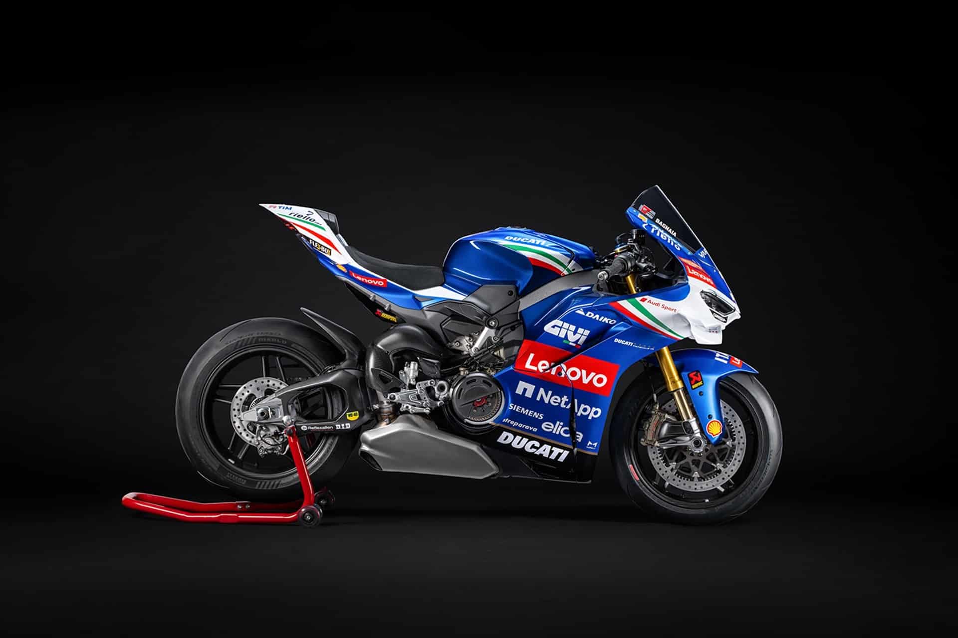 Panigale V4 Tricolore Italia La nueva Ducati Speciale cargada de sentimiento patrio