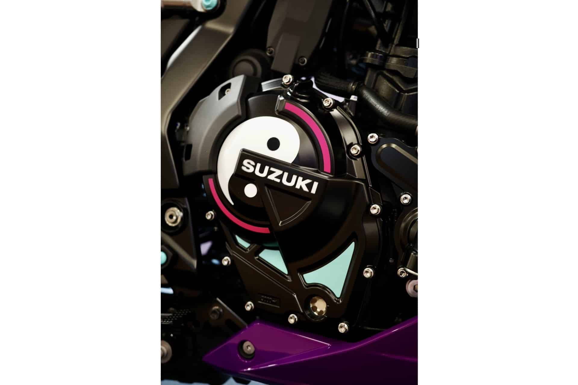 "GSX-8R Tuned by JURI": La Suzuki de videojuego en colaboración con Street Fighter 6