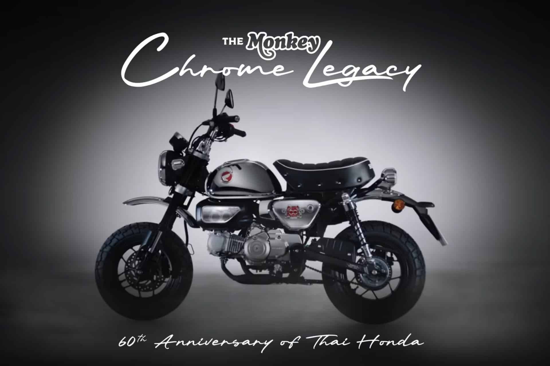 Honda Cub Monkey Chrome Legacy 60 aniversario