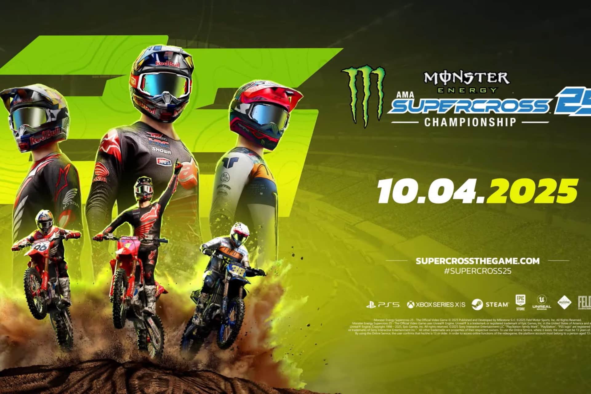 Monster Energy Supercross 25 – The Official Video Game