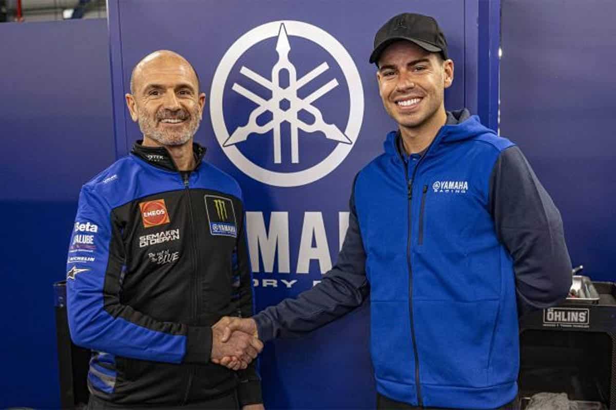 El mallorquín fichó por Yamaha para ser probador y sustituto