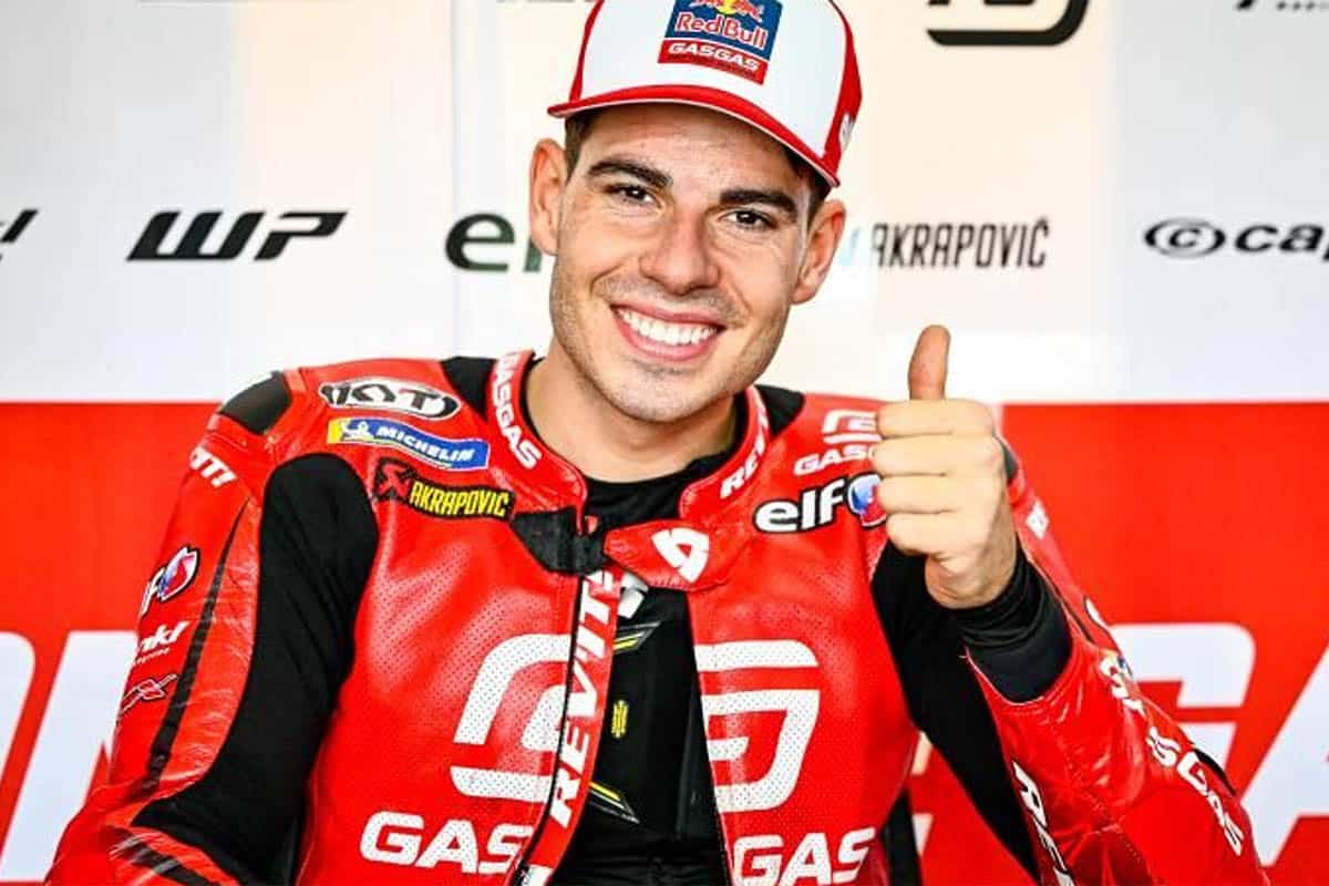 En sus dos temporadas en MotoGP estuvo vinculado a GASGAS