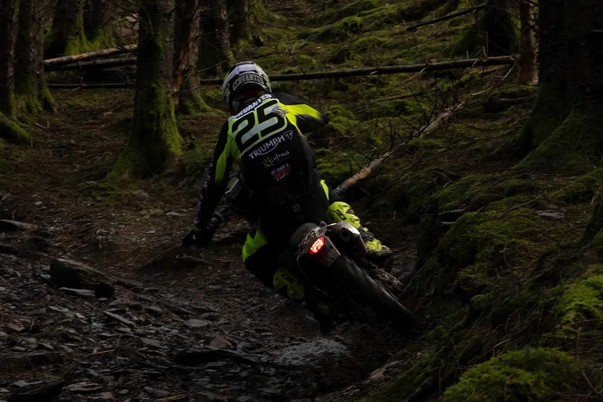 Los nuevos modelos enduro 250 y 450 de Triumph se exhiben ante la cámara por primera vez