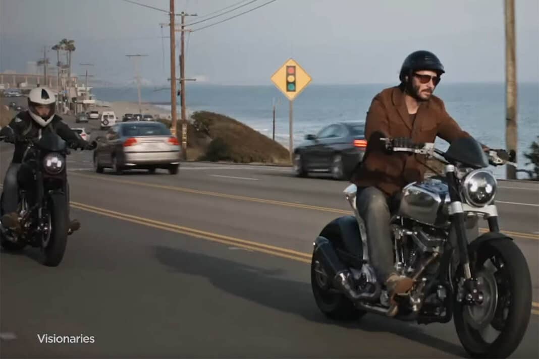 Visionaries, la nueva serie de Keanu Reeves que busca diseñar la moto perfecta